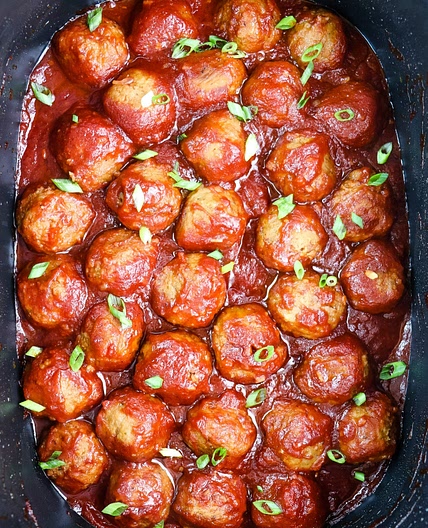 Cranberry Sauce Meatballs