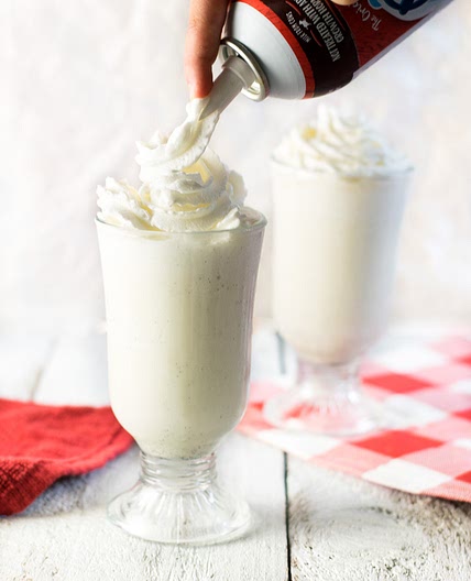 Healthy Milkshake with Frozen Yogurt