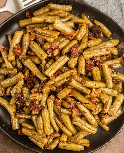 Blackstone Green Beans with Bacon