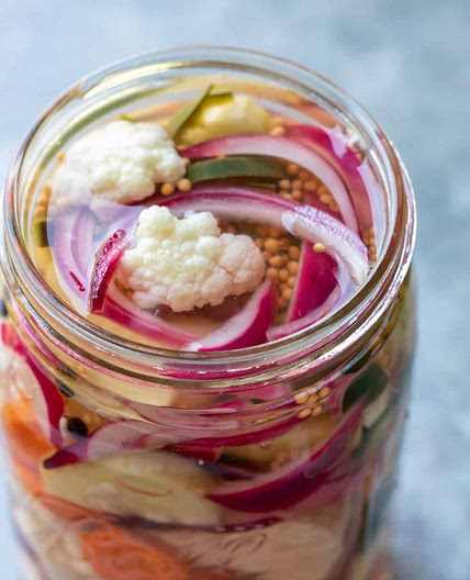 Quick Pickled Vegetables