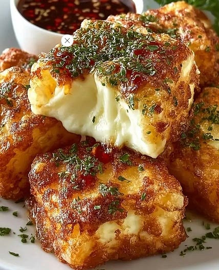 Knuspriger Feta im Airfryer