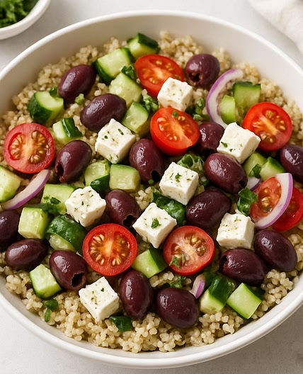 GREEK QUINOA SALAD