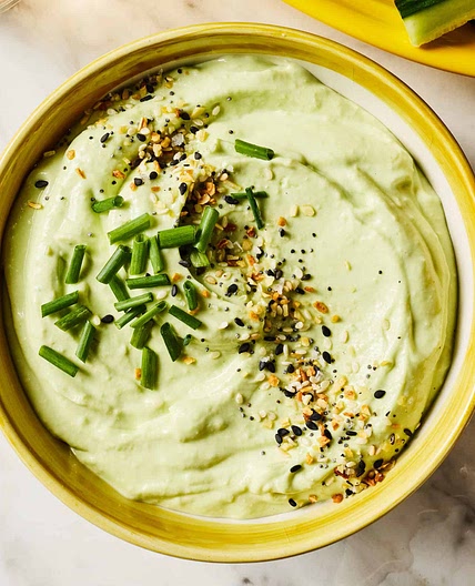 Avocado Cottage Cheese Dip