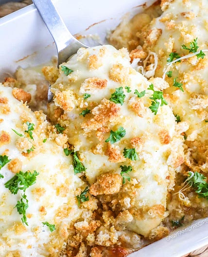 Baked Caesar Chicken