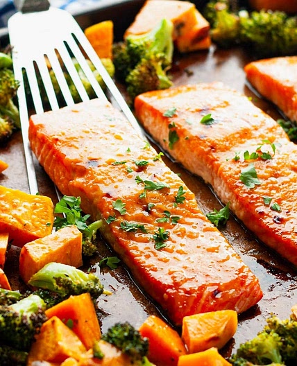 Sheet Pan Salmon