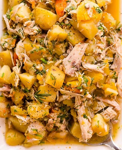Instant Pot Chicken and Potatoes {IP Chicken Stew}