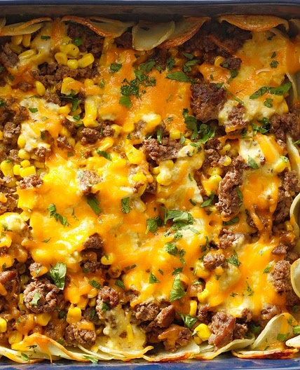 Hamburger Potato Casserole