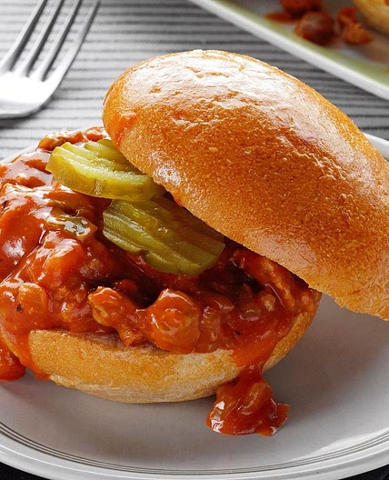 Slow-Cooked Turkey Sloppy Joes