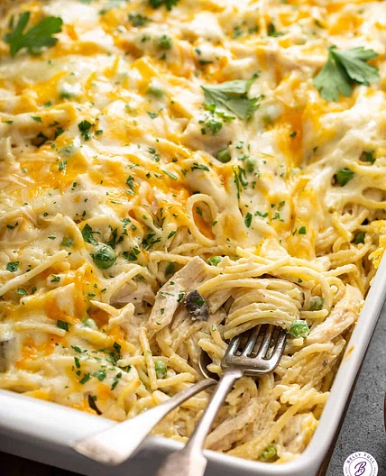 Easy Chicken Tetrazzini