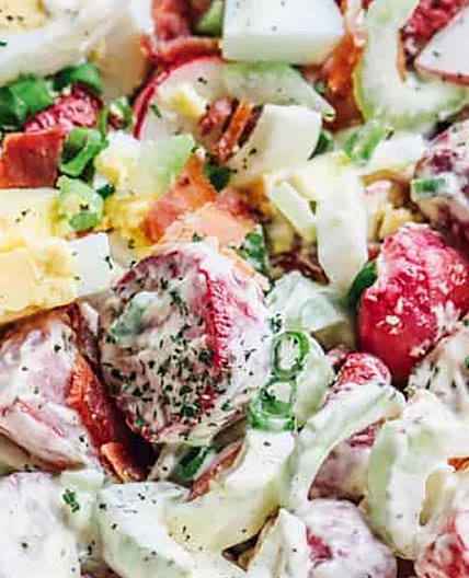 Radish Potato Salad