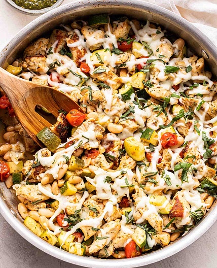 Italian Chicken and Vegetable Skillet