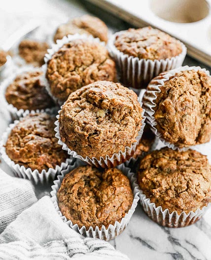Healthy Banana Muffins