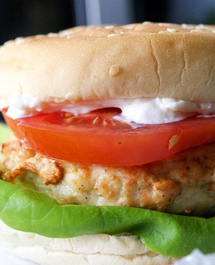 Air Fryer Chicken Burger