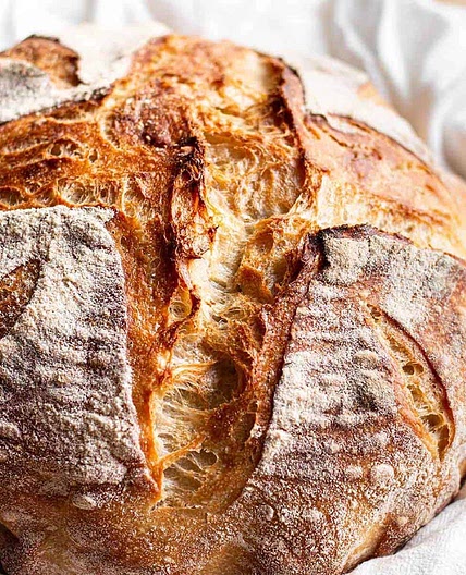 Overnight Sourdough Bread