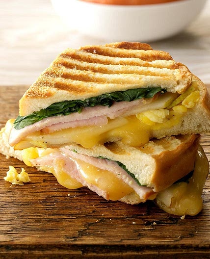 Grilled Bistro Breakfast Sandwiches