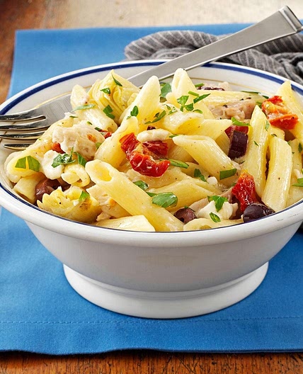 Greek Chicken Pasta