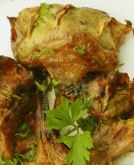 Receta de Alcachofas fritas con miel