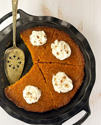 Crustless Sweet Potato Pie