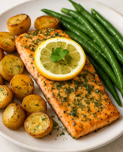 LEMON HERB SALMON