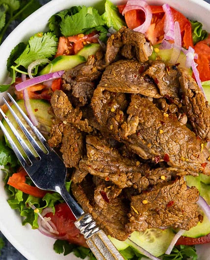 Restaurant-Style Thai Beef Salad