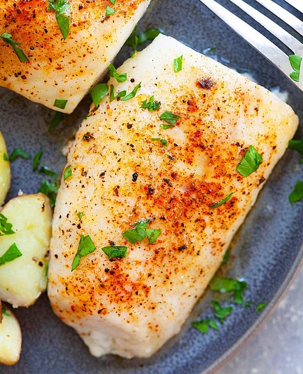 Moist Oven Baked Cod