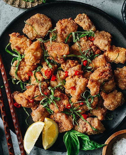 Air Fryer Salt and Pepper Chicken