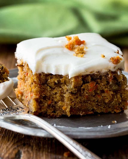Pineapple Carrot Cake with Cream Cheese Frosting