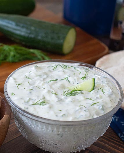 Tzatziki Recipe (Greek Cucumber-Yogurt Sauce)