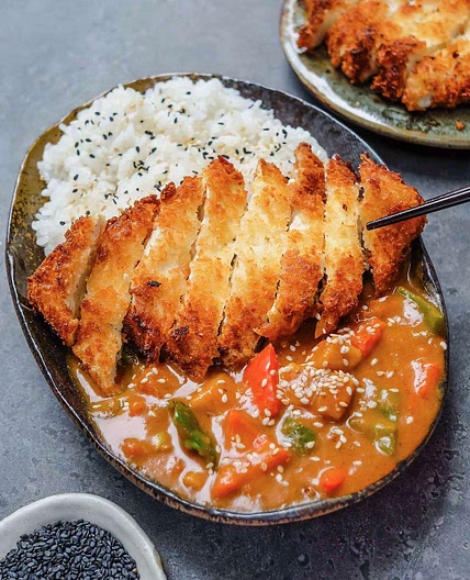 Tofu Katsu and Japanese Curry