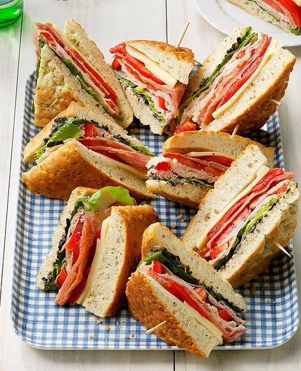 Focaccia Sandwiches