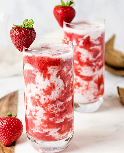 Homemade Korean Strawberry Milk