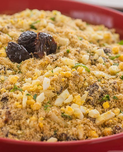 Farofa especial de churrasco