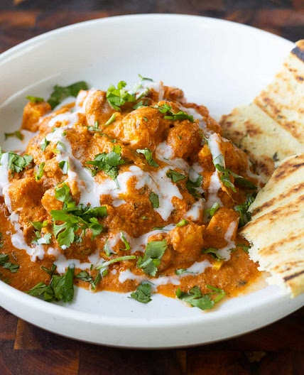 Butter Tofu Paneer - Restaurant Style Tofu Butter Masala Recipe