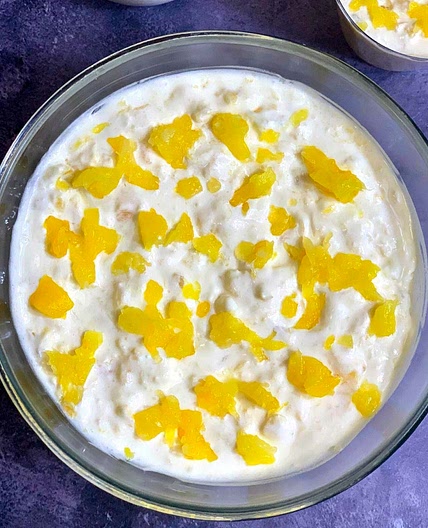 5 Minute Pineapple Dessert