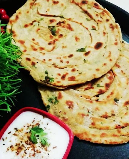 लच्छा पराठा (Lachha Paratha recipe in Hindi)