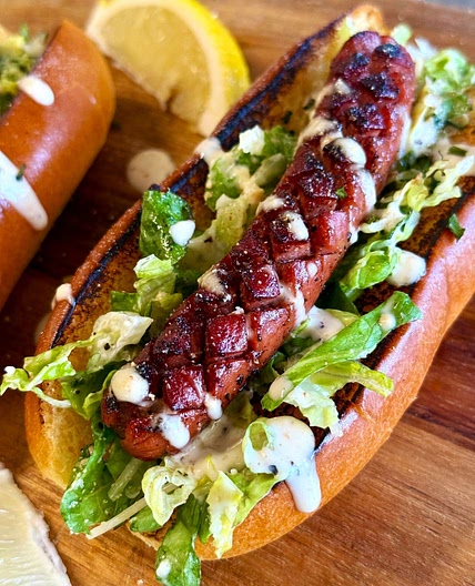 Blackstone Caesar Salad Slotdogs