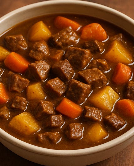 Diced Beef Curry Stew