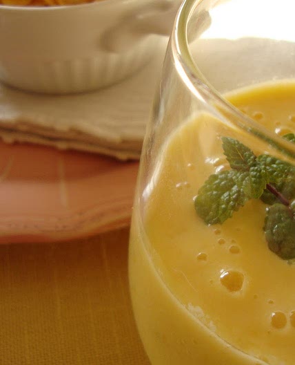 Pudim de manga à moda chinesa