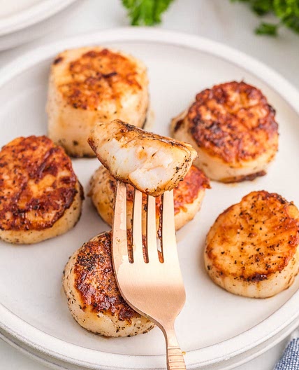Scallops on Blackstone