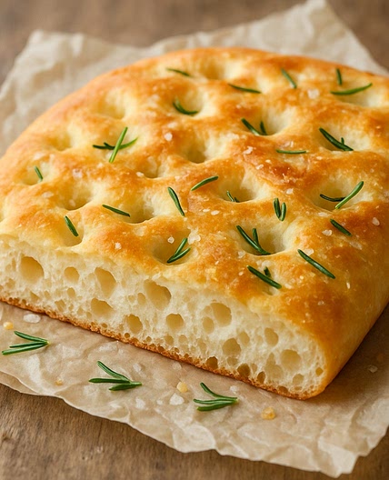LIGHT AND AIRY FOCACCIA