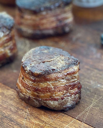 Bacon-Wrapped Filet Mignon Recipe