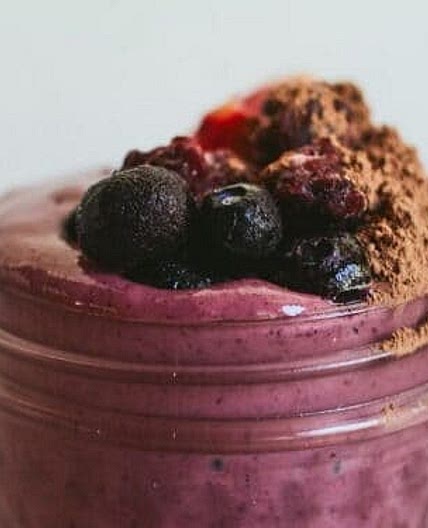 Very Berry Chocolate Fusion Smoothie