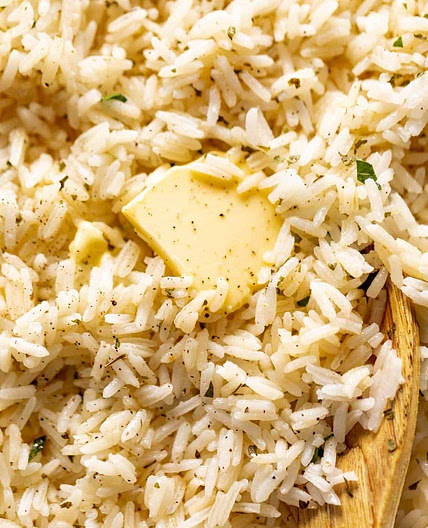 GARLIC BUTTER RICE