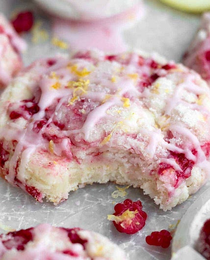 Lemon Raspberry Cookies