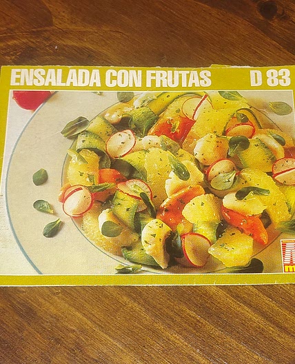Ensalada con frutas