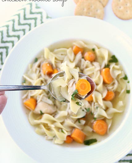 The Best Crockpot Chicken Noodle Soup