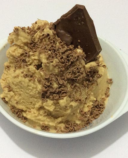 Receta de Helado de café bajo en calorías