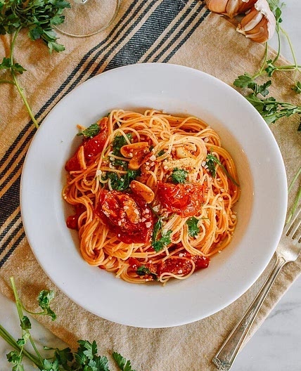 Slow Roasted Tomato Pasta