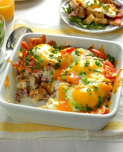 BLT Egg Bake