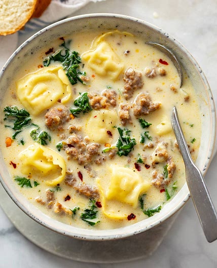 Sausage Tortellini Soup